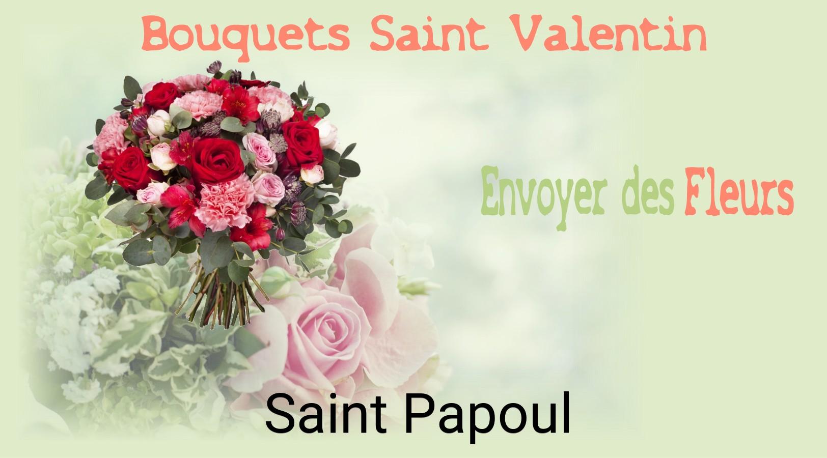 Roses de Saint-Valentin livrées à Saint-Papoul